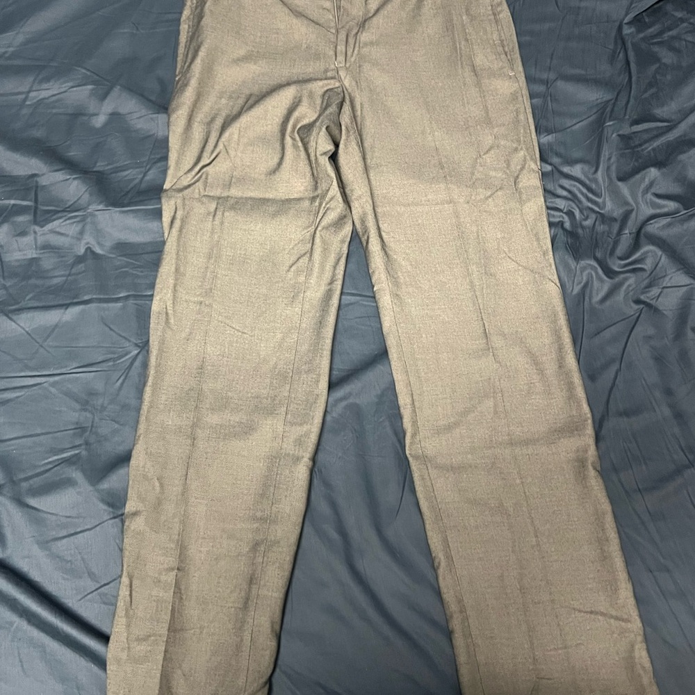 Calvin Klein Gray Dress Pants Straight Leg